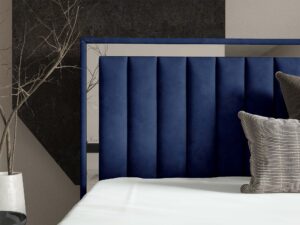 miniaturka Łóżko kubełkowe pikowane zagłowie Cliv