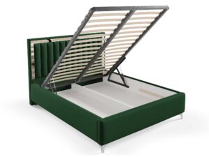 miniaturka Łóżko kubełkowe pikowane zagłowie Cliv