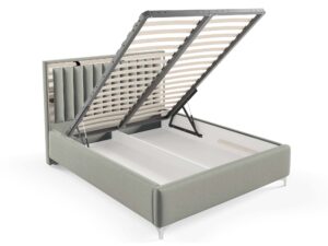 miniaturka Łóżko kubełkowe pikowane zagłowie Cliv