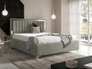 miniaturka Łóżko kubełkowe pikowane zagłowie Cliv