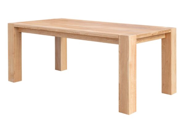 Stół dębowy naturalny 90x160 cm
