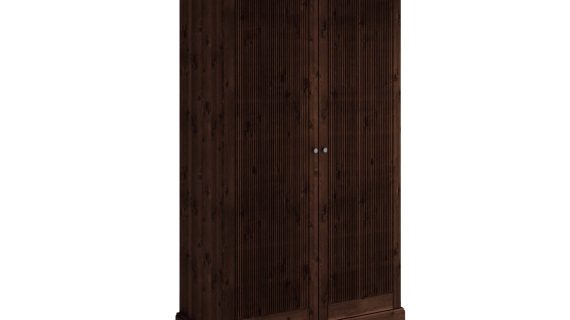 Klasyczna szafa 2-drzwiowa drewniana Kalari