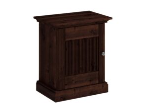 Klasyczny mebel 1-drzwiowy drewniany tabacco Kalari