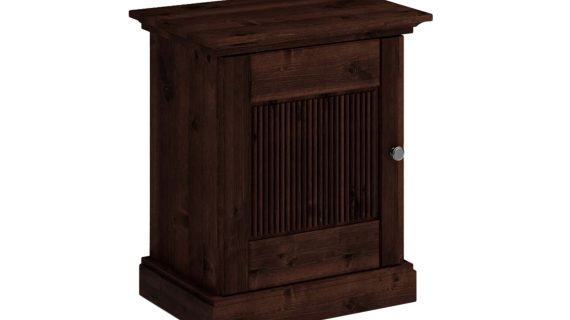 Klasyczny mebel 1-drzwiowy drewniany tabacco Kalari