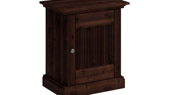 Klasyczny mebel 1-drzwiowy drewniany Kalari