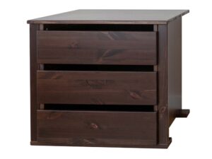 Szafa 3 szuflady klasyczna drewniana Kalari