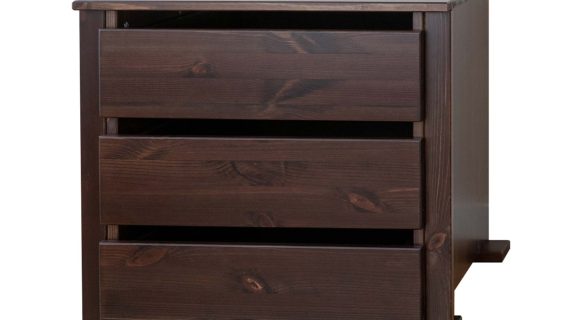 Szafa 3 szuflady klasyczna drewniana Kalari