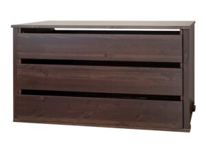 Klasyczna drewniana szafa 3 szuflady Kalari