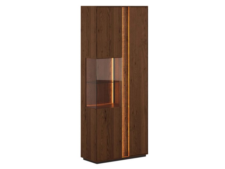 Witryna 2-drzwiowa elegancka drewniana Essentia