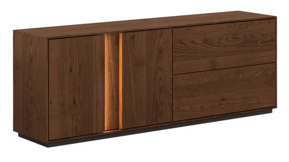 Industrialna szafka RTV 4-drzwiowa Essentia