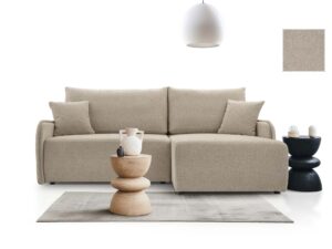 miniaturka Kanapa Nowoczesna Rozkładana Z Pojemnikiem Aluna