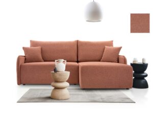 miniaturka Kanapa Nowoczesna Rozkładana Z Pojemnikiem Aluna