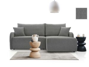 miniaturka Kanapa Nowoczesna Rozkładana Z Pojemnikiem Aluna