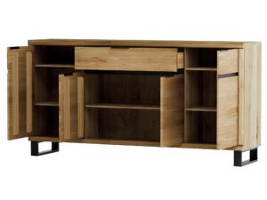 miniaturka Komoda dębowa styl loft Nexor 03