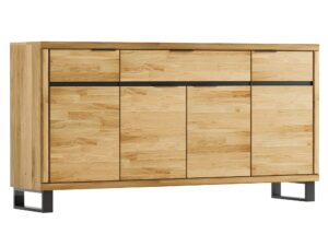 miniaturka Komoda dębowa styl loft Nexor 03