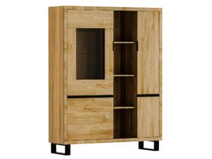 miniaturka Witryna drewniana loftowa nowoczesna Nexor 07