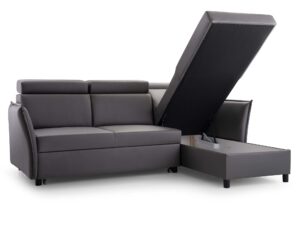 miniaturka Kanapa Nowoczesna Z Pojemnikiem Rozkładana Tuli