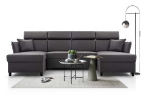 miniaturka Narożnik Nowoczesny Rozkładany Z Pojemnikiem Tuli U