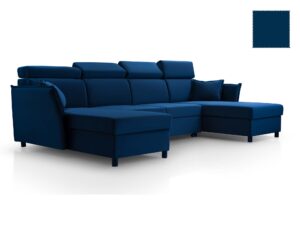 miniaturka Narożnik Nowoczesny Rozkładany Z Pojemnikiem Tuli U