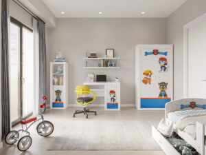 miniaturka Komoda Leo dziecięca z motywem bajkowym