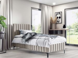 miniaturka Łóżko loftowe nogi metalowe Pure