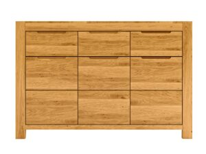 Komoda dębowa klasyczna do salonu Lunaro 10