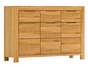 miniaturka Komoda dębowa klasyczna do salonu Lunaro 10