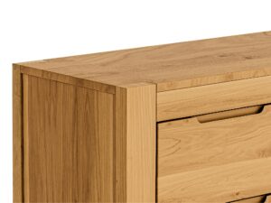 miniaturka Komoda dębowa klasyczna do salonu Lunaro 10