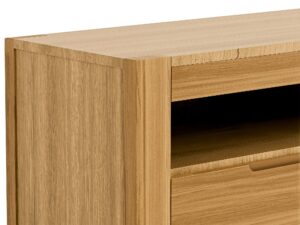 miniaturka Szafka RTV dębowa na nóżkach Lunaro 41
