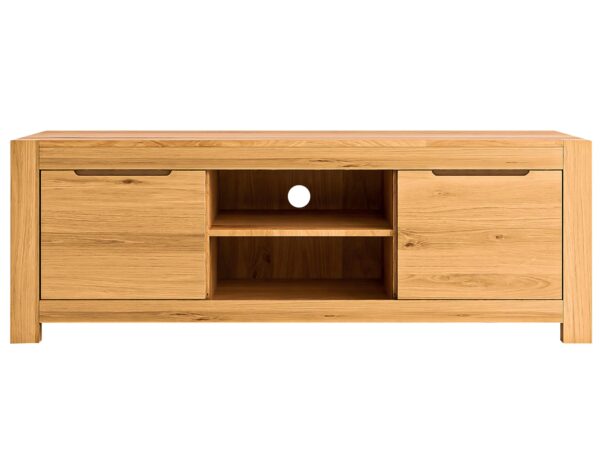 Szafka RTV dębowa 160 cm Lunaro 46