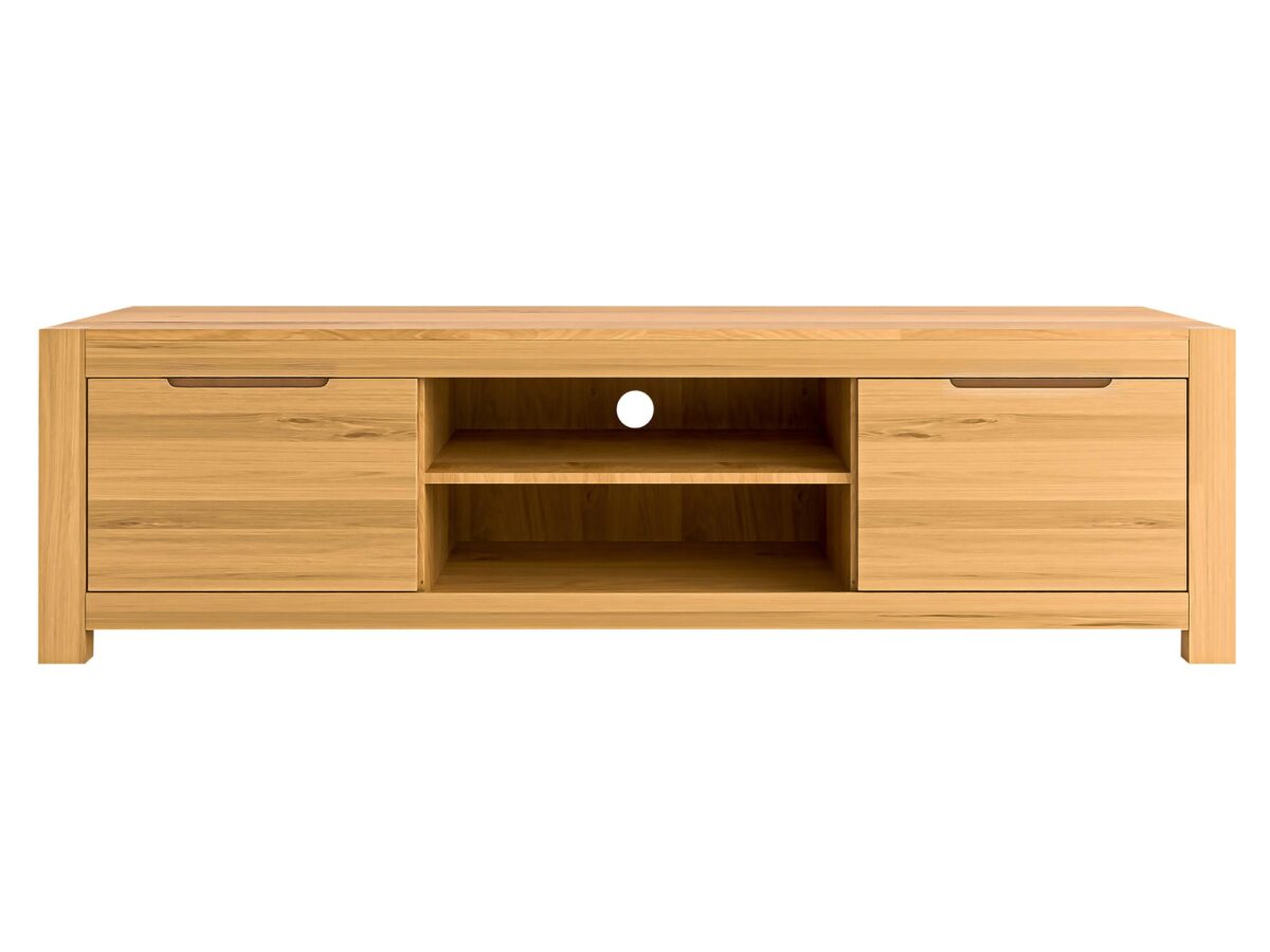 Szafka RTV dębowa szeroka Lunaro 48