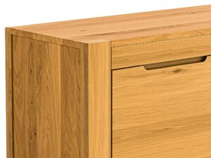 miniaturka Szafka RTV dębowa szeroka Lunaro 48