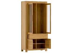 miniaturka Witryna drewniana przeszklona elegancka Lunaro 70