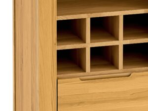 miniaturka Regał na wina drewniany Lunaro 81