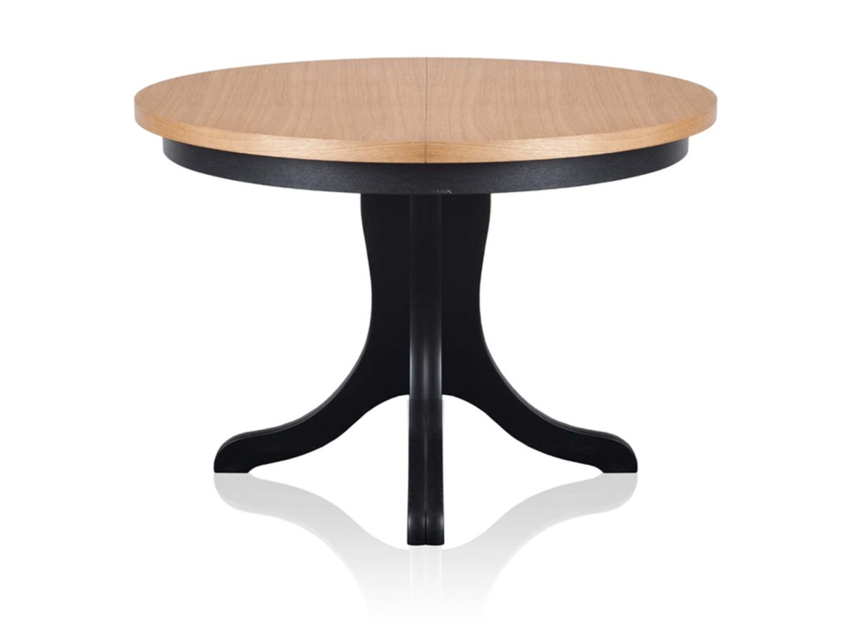 Stół okrągły dębowy rozkładany Orlando I