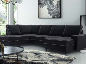 miniaturka Kanapa Nowoczesna Rozkładana Z Pojemnikiem Starko