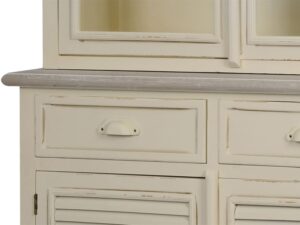 miniaturka Kredens prowansalski z muszelkowymi uchwytami Cielo