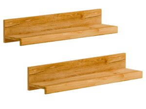 Zestaw półek dębowych 90 cm Avero 25