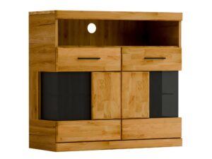 miniaturka Komoda drewniana wąska 45 cm Avero 05