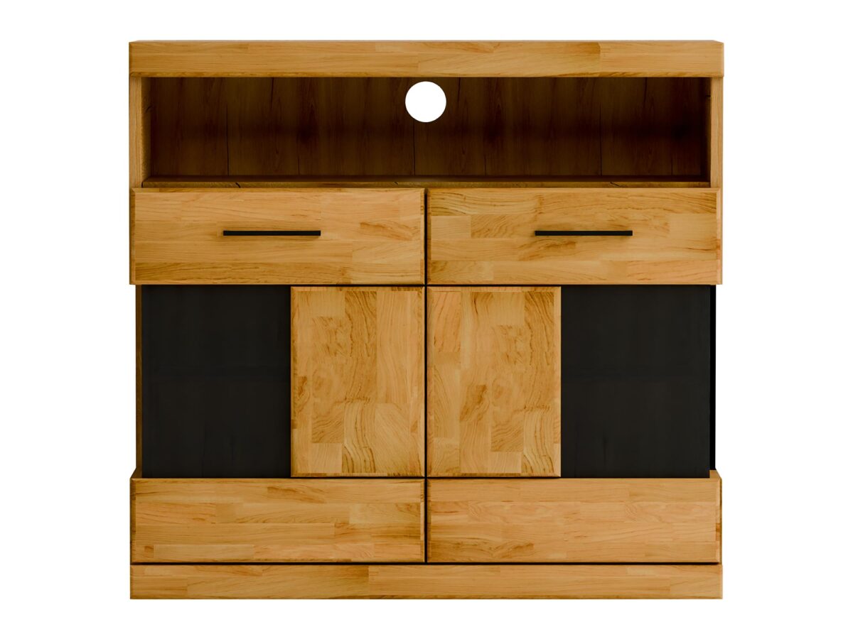 Komoda drewniana wąska 45 cm Avero 05