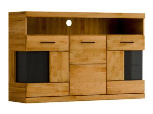 miniaturka Komoda dębowa nowoczesna 125 cm Avero 13