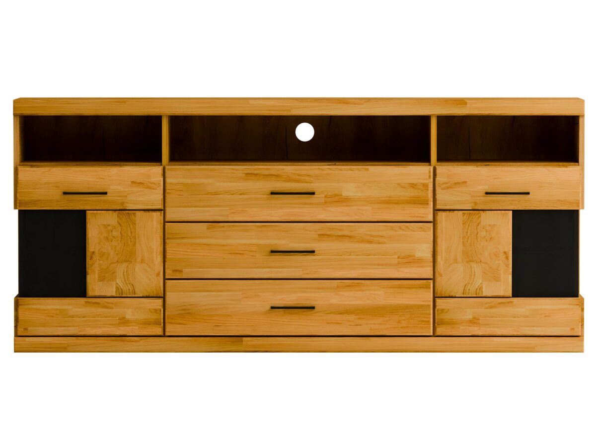 Komoda dębowa szeroka 180 cm Avero 18