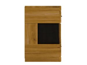 miniaturka Szafka RTV dębowa wąska Avero 43
