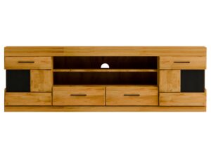 Szafka RTV dębowa 180 cm Avero 48