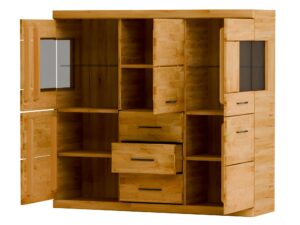 miniaturka Witryna drewniana przeszklona elegancka Avero 81