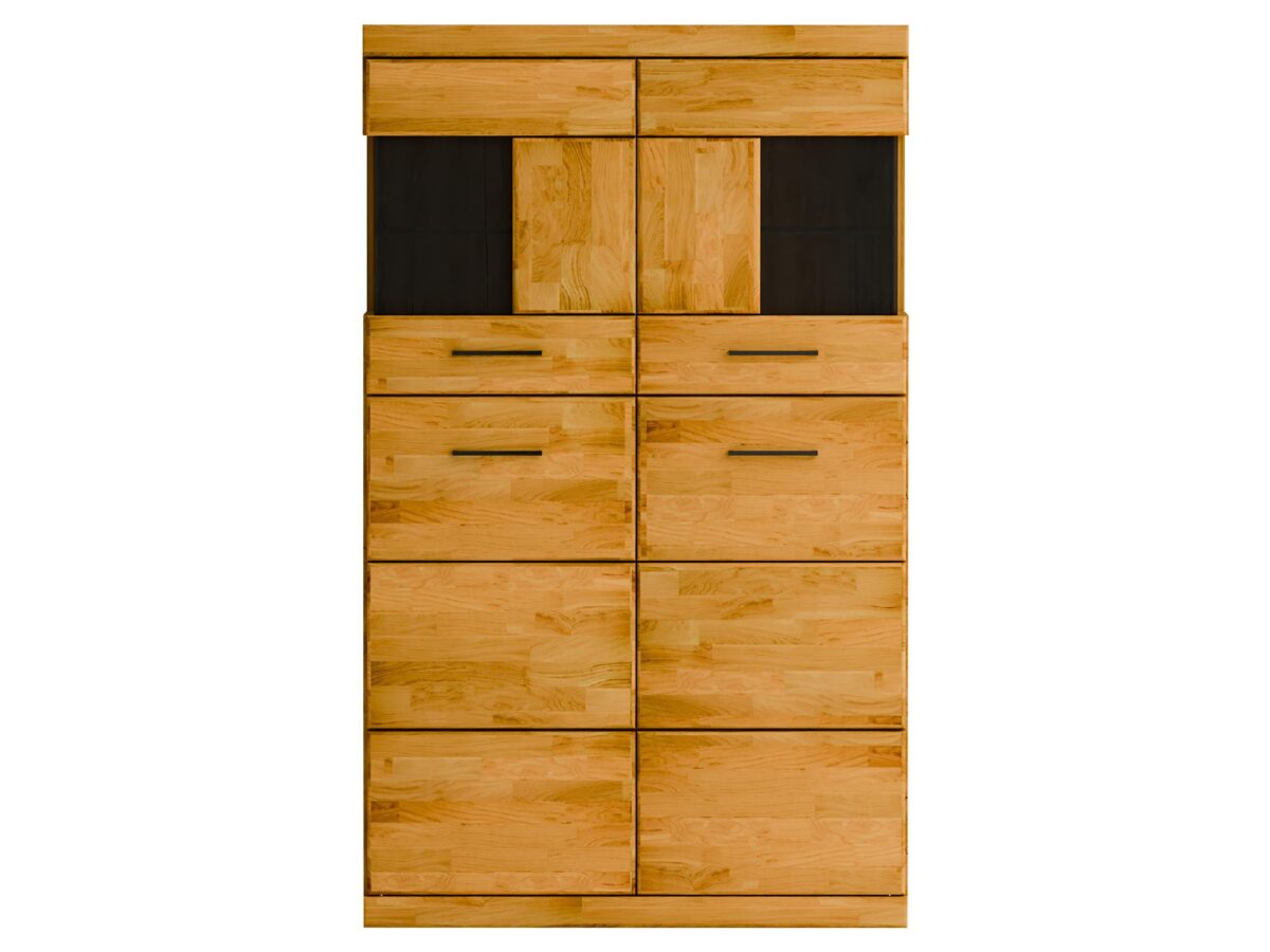 Kredens dębowy wąski nowoczesny Avero 85