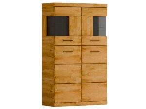 miniaturka Kredens dębowy wąski nowoczesny Avero 85