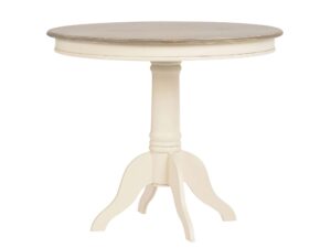 Stół prowansalski kremowy 90 cm Sorrento