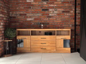 miniaturka Komoda dębowa szeroka 180 cm Avero 18