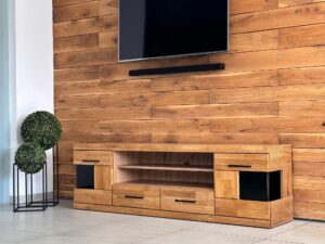 miniaturka Szafka RTV dębowa 180 cm Avero 48